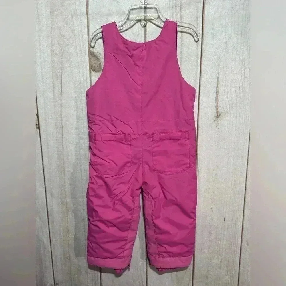 The Childrens Place Little Girls Snow Pants Thermolite Pink‎ Size 24m